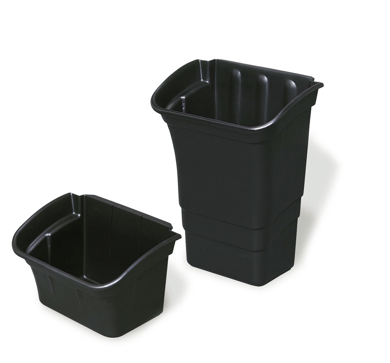 Materiaalbak, Rubbermaid zwart